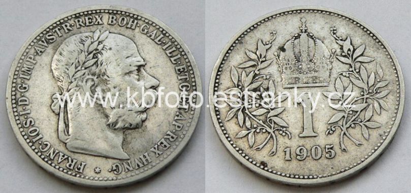 1 koruna 1905
