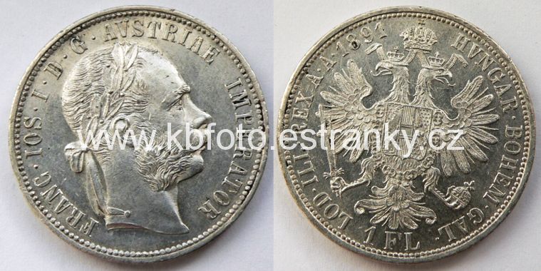 č.015 - 1 zlatník 1891